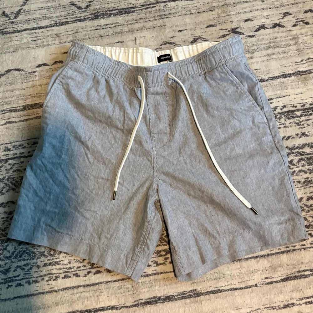 Express Light Gray Men's Shorts